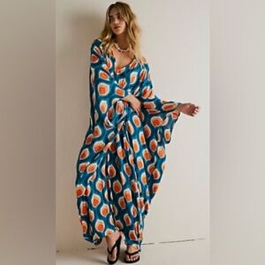 Free People Groovy Baby Maxi Kaftan